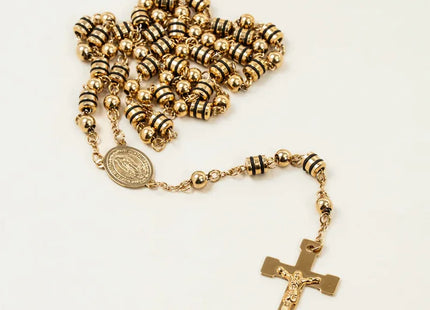 Rosario Divina Protección- Oro 18k lamina